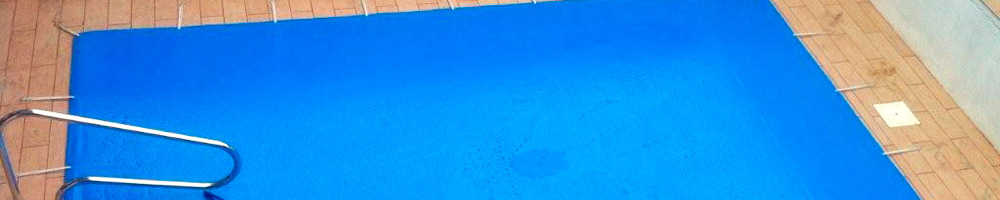 Instalacion de lonas de piscinas en Humanes de Madrid.