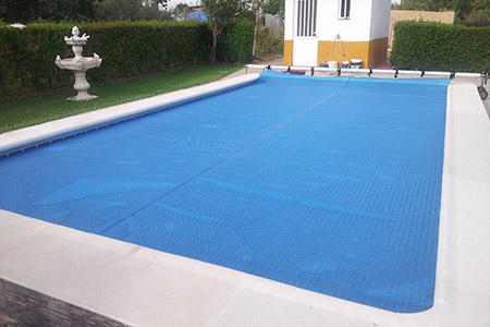 Fabricacion de lonas de piscinas en Valladolid.