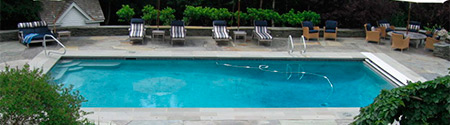 Lonas para piscinas de forma rectangular